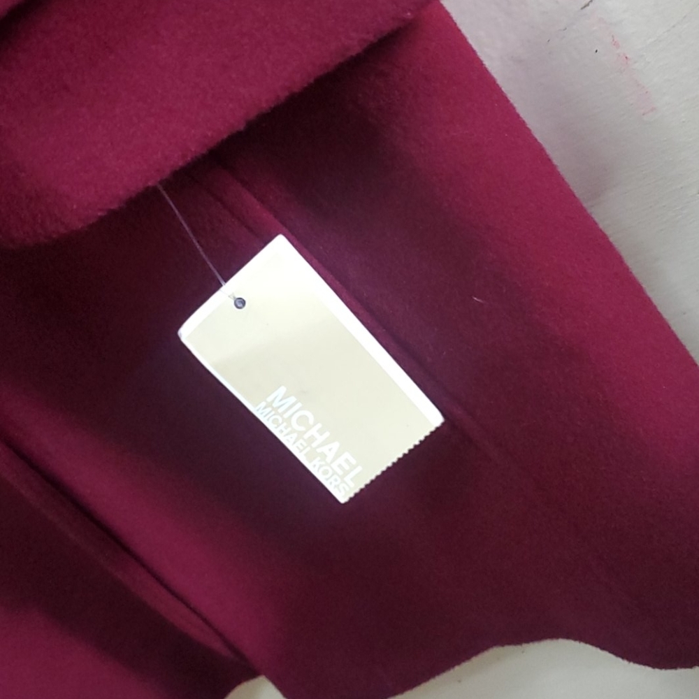 MICHAEL KORS DARK BRANDY COAT XS - Picture 6 of 16